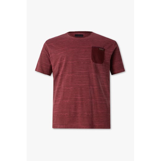 C&A T-shirt – bawełna bio – w paski, Czerwony, Rozmiar: XXL Canda  XXL C&A
