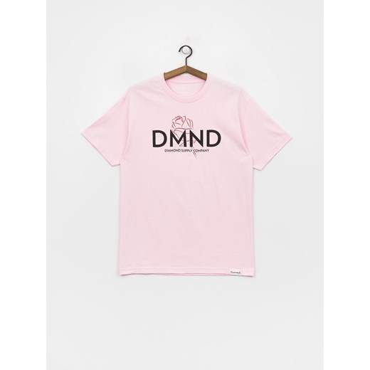 T-shirt Diamond Supply Co. Dmnd Amour (pink) Diamond Supply Co.  XL SUPERSKLEP