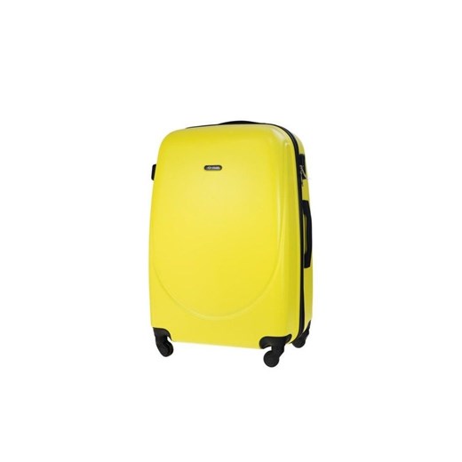 Mała walizka kabinowa 55x35x22cm ABS STL856 żółta  Solier Luggage uniwersalny Skorzana.com