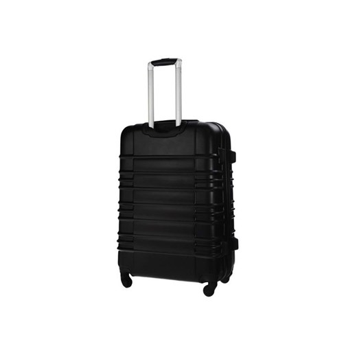 Średnia walizka podróżna STL838 czarna Solier Luggage  uniwersalny Skorzana.com