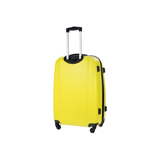 Średnia walizka podróżna STL856 żółta  Solier Luggage uniwersalny Skorzana.com