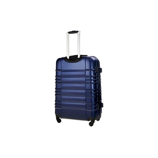 Mała walizka kabinowa ABS 55x37x24cm S STL838 granatowa  Solier Luggage uniwersalny Skorzana.com