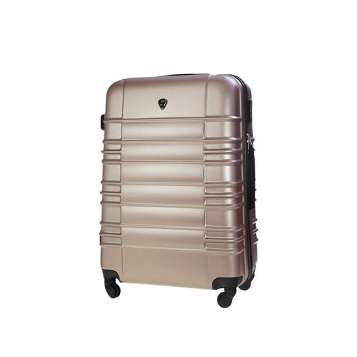 Duża walizka podróżna STL838 rose gold  Solier Luggage uniwersalny Skorzana.com