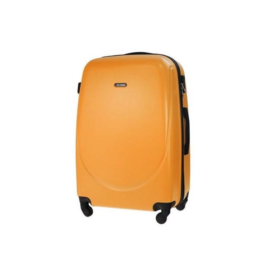 Duża walizka podróżna STL856 pomarańczowa  Solier Luggage uniwersalny Skorzana.com