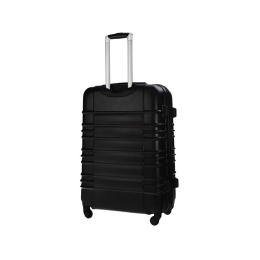 Duża walizka podróżna STL838 czarna Solier Luggage  uniwersalny Skorzana.com
