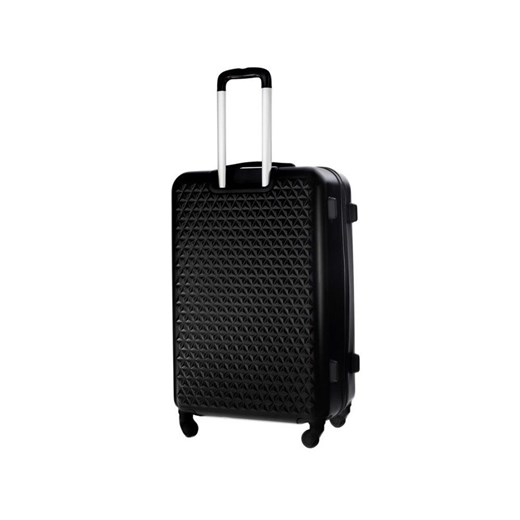 Duża walizka podróżna STL870 czarna  Solier Luggage uniwersalny Skorzana.com