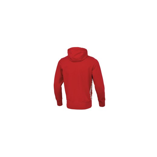 Bluza z kapturem Pit Bull French Terry Small Logo'19 - Czerwona (129101.4500)  Pit Bull West Coast XL ZBROJOWNIA