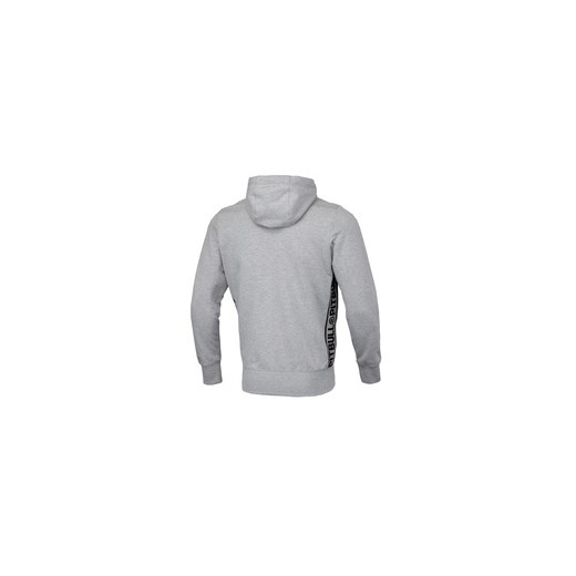 Bluza rozpinana z kapturem Pit Bull French Terry Small Logo'19 - Szara (139101.1500) Pit Bull West Coast S ZBROJOWNIA