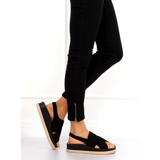 Sandały damskie Buty Butymodne bez wzorów casual na platformie zamszowe z niskim obcasem 
