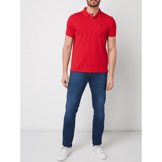 T-shirt męski Mcneal z krótkim rękawem czerwony 