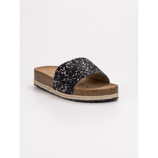 Espadryle damskie CzasNaButy czarne letnie 