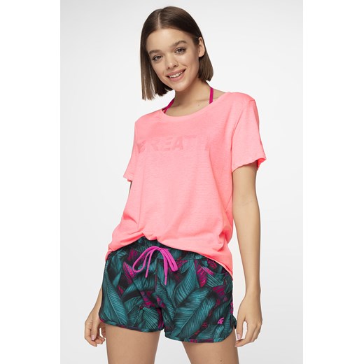 T-shirt damski TSD016 - różowy