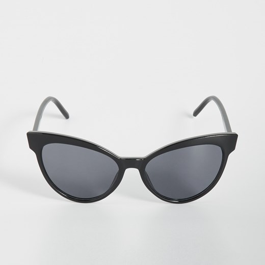 Sinsay - Okulary przeciwsłoneczne cat eye - Czarny