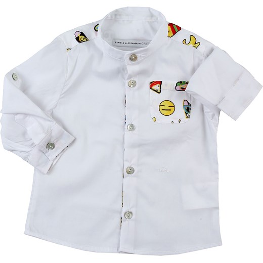 Biała odzież dla niemowląt Daniele Alessandri bawełniana chłopięca 