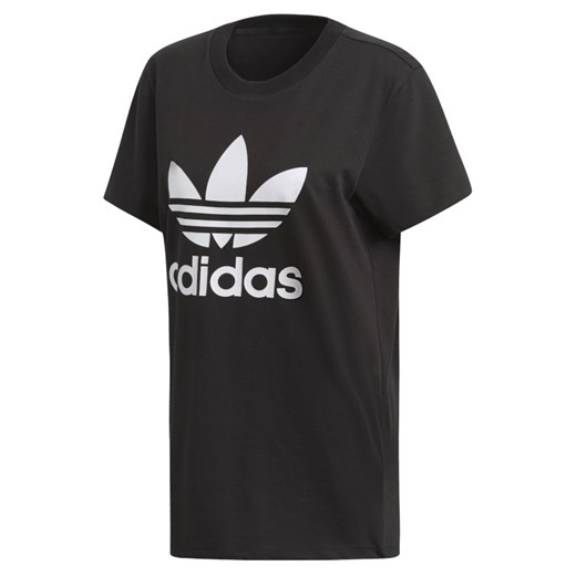 Bluzka sportowa Adidas z bawełny z aplikacjami  