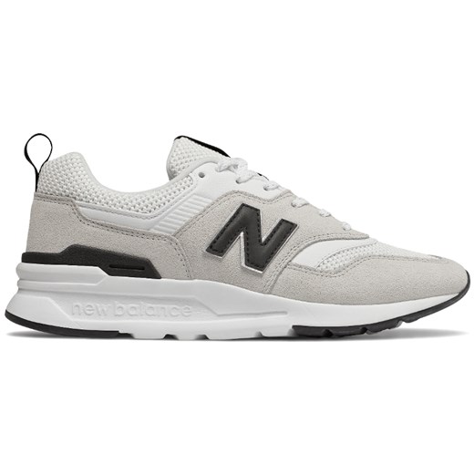 Buty sportowe damskie białe New Balance sneakersy wiązane ze skóry eleganckie