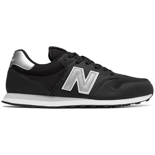 Czarne buty sportowe męskie New Balance sznurowane młodzieżowe 