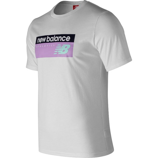 Koszulka sportowa New Balance z napisami 