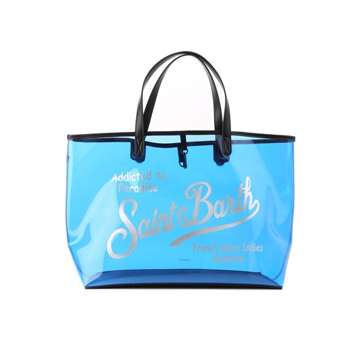 Shopper bag niebieska Mc2 Saint Barthelemy 