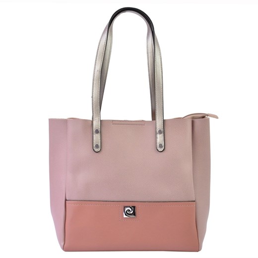 Shopper bag Pierre Cardin różowa 