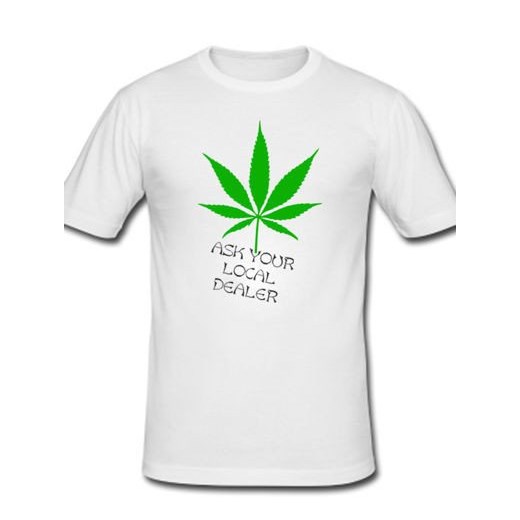 T-shirt męski biały Koloruj.com młodzieżowy 