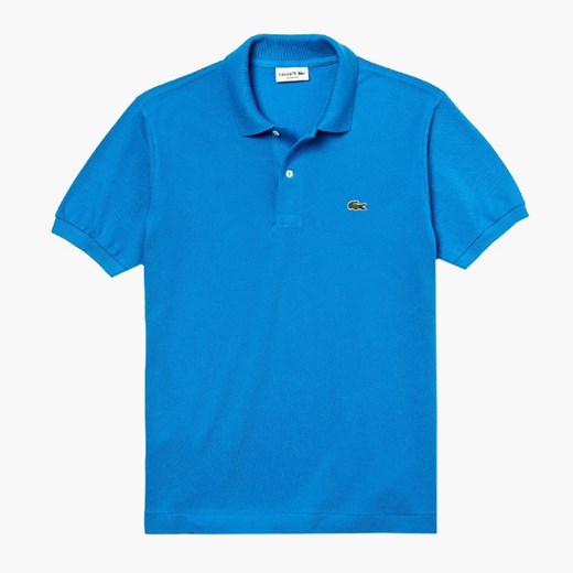 Lacoste t-shirt męski niebieski z krótkim rękawem 