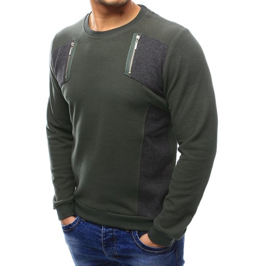 Sweter męski khaki WX1025