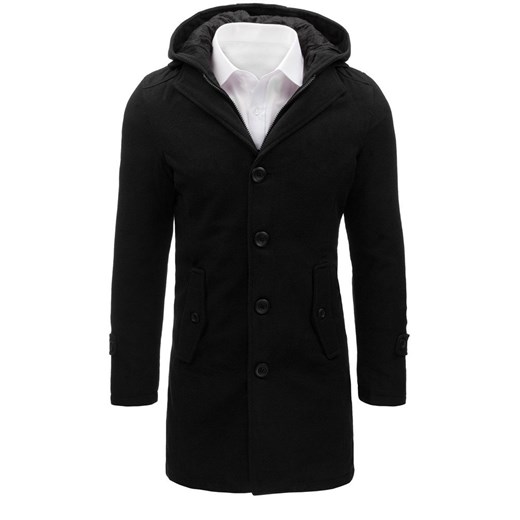 Płaszcz męski czarny (cx0370)
