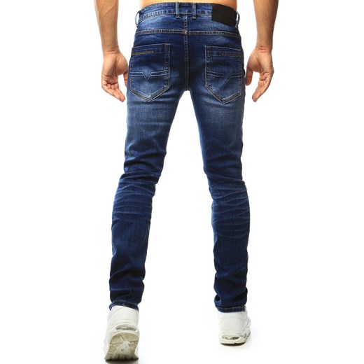 Spodnie jeansowe męskie niebieskie UX1022