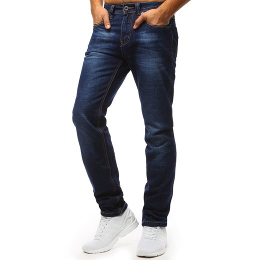 Spodnie jeansowe męskie niebieskie UX1357