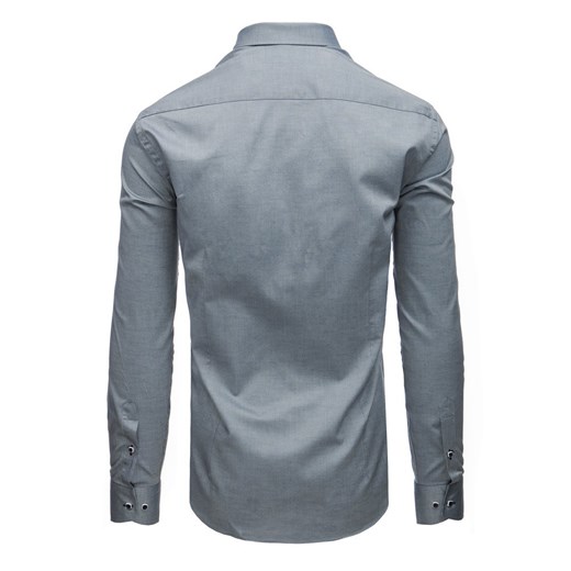Koszula męska elegancka szara (dx1529)
