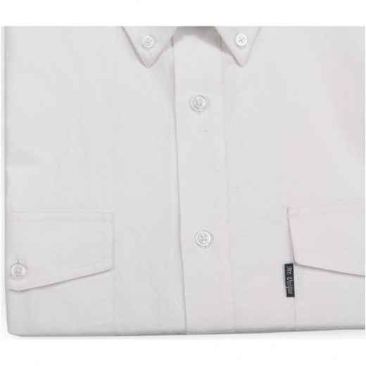 Biała koszula bawełniana z kieszeniami Mr.Unique z krótkim rękawem  Mr.unique 3XL mensklep