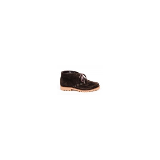 Caprice 25254/21 dk. brown suede aligoo czarny dopasowane