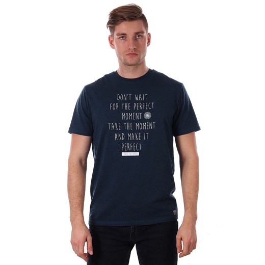T-shirt męski Just yuppi z tkaniny młodzieżowy z krótkimi rękawami 