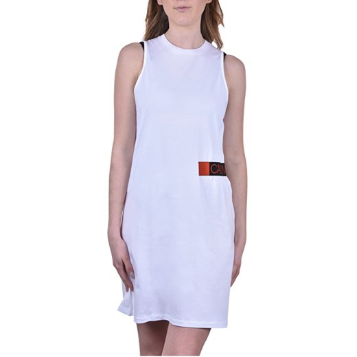Calvin Klein sukienka biała prosta 