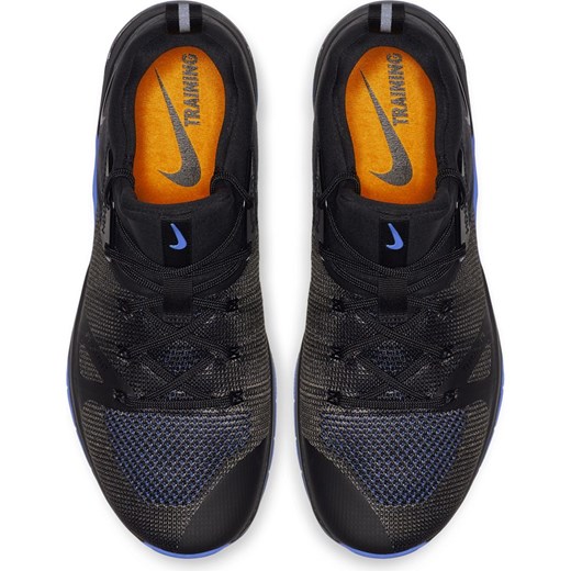 Buty sportowe męskie Nike z gumy czarne sznurowane 