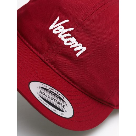 Czerwona czapka z daszkiem męska Volcom 