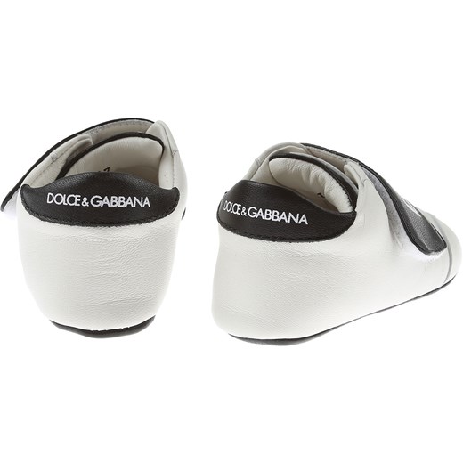Dolce & Gabbana Buty Niemowlęce dla Chłopców, biały, Skóra, 2019, 16 17 18 19 20  Dolce & Gabbana 19 RAFFAELLO NETWORK
