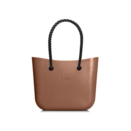 Shopper bag O Bag matowa na ramię bez dodatków 