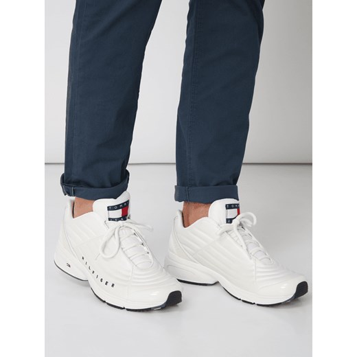 Buty sportowe męskie białe Tommy Jeans skórzane 