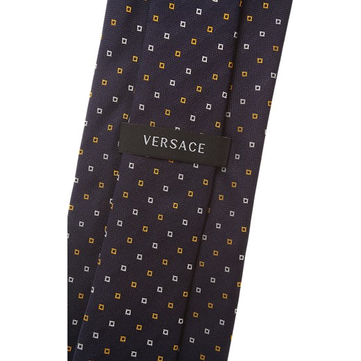 Krawat Gianni Versace w abstrakcyjnym wzorze 