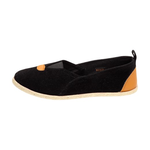 Czarne espadryle damskie WISHOT 32-190