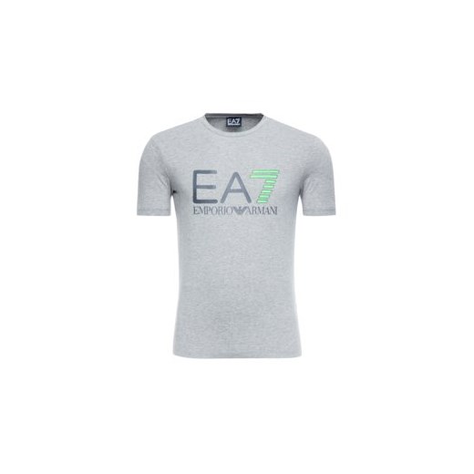 T-shirt męski Ea7 Emporio Armani z napisami 