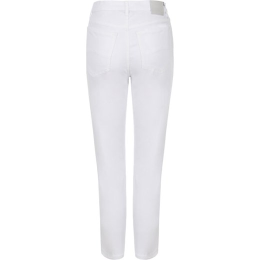 Jeansy damskie Armani Jeans białe bez wzorów 