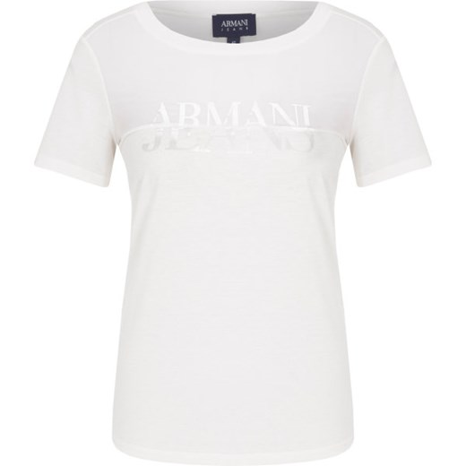 Bluzka damska Armani Jeans z aplikacjami  