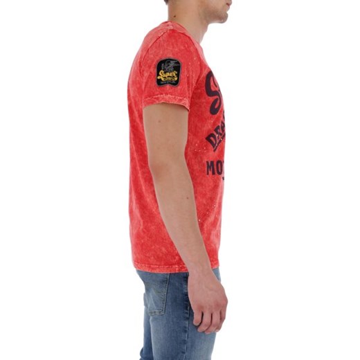 T-shirt męski Superdry z krótkim rękawem z napisem 