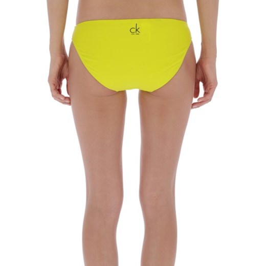 Strój kąpielowy Calvin Klein do uniwersalnej figury żółty w nadruki 