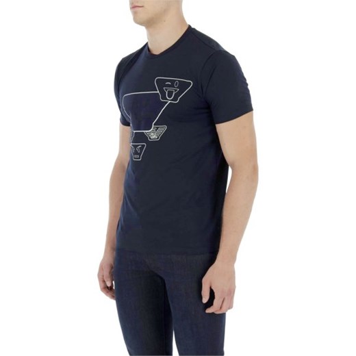 T-shirt męski Emporio Armani z krótkim rękawem 