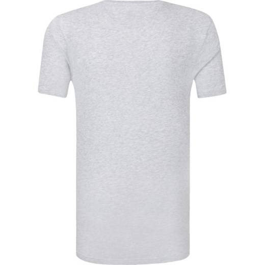 T-shirt męski Lacoste z napisami 