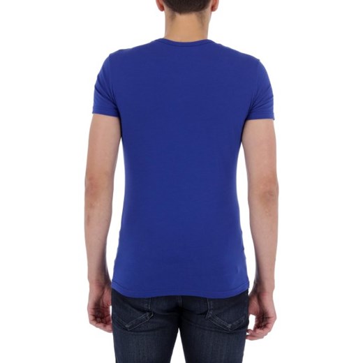 Emporio Armani t-shirt męski niebieski 